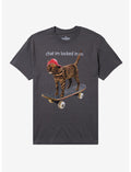 Locked In Skateboard Cat T-Shirt By Goodie Two Sleeves