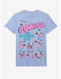 Courage The Cowardly Dog Collage T-Shirt
