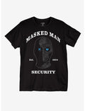 Lights Out Masked Man Security T-Shirt