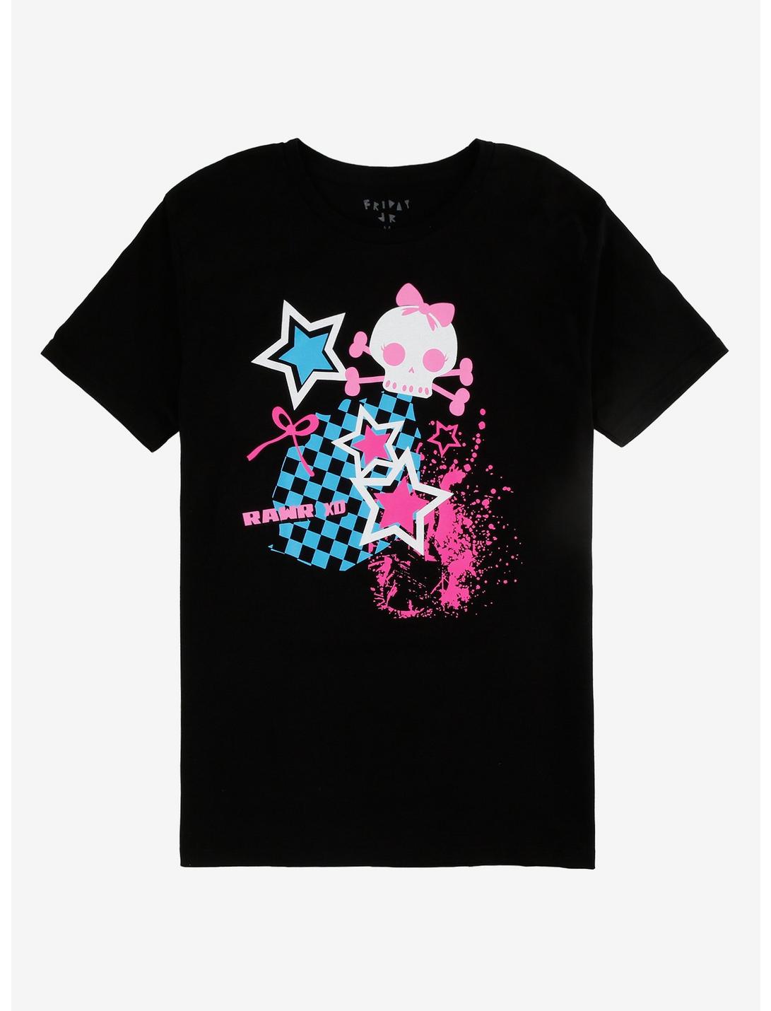 Rawr Skull Star T-Shirt