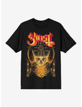 Ghost Papa Emeritus IV Flames T-Shirt