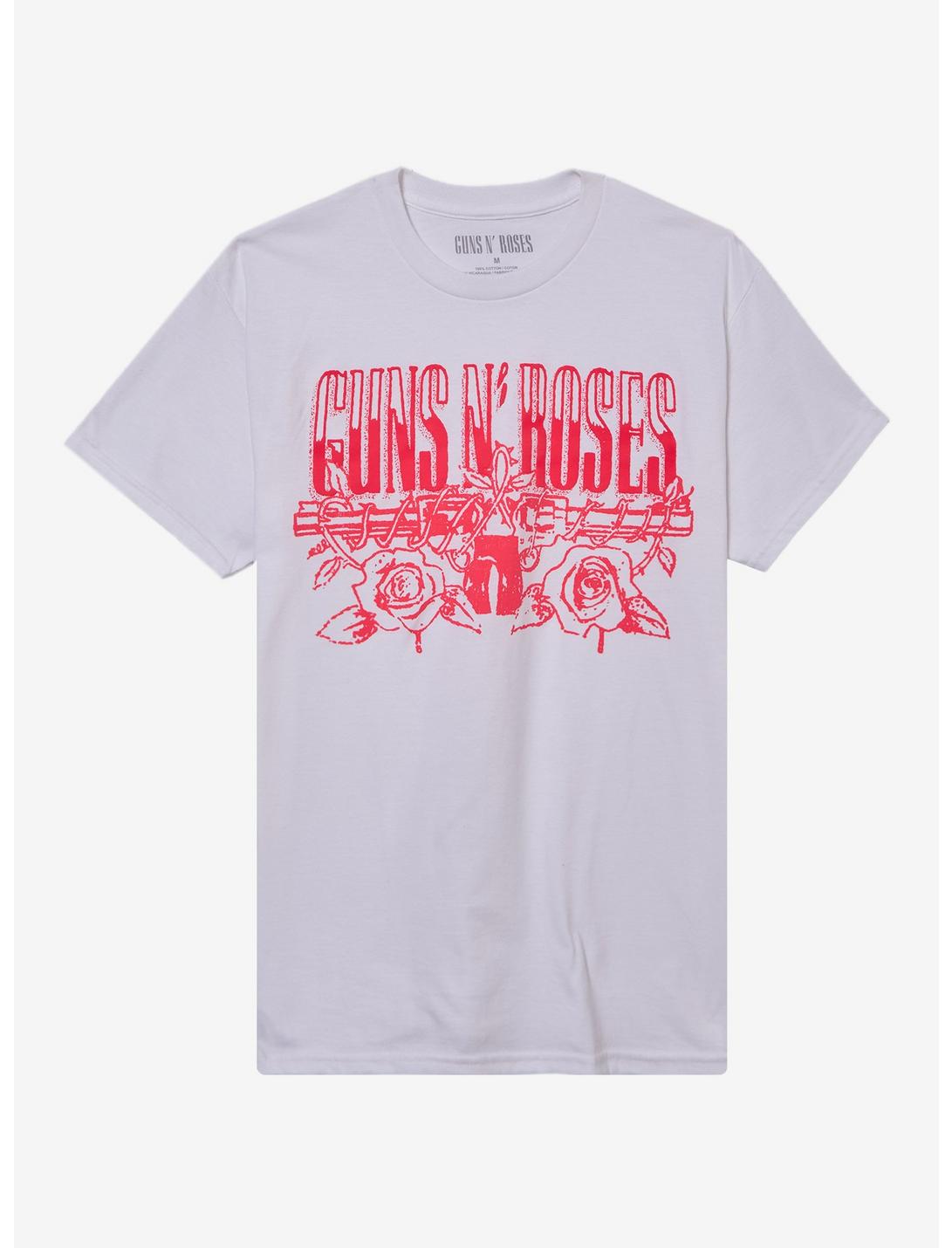 Guns N' Roses Puff Paint Logo T-Shirt