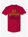 Led Zeppelin Sketched Train T-Shirt