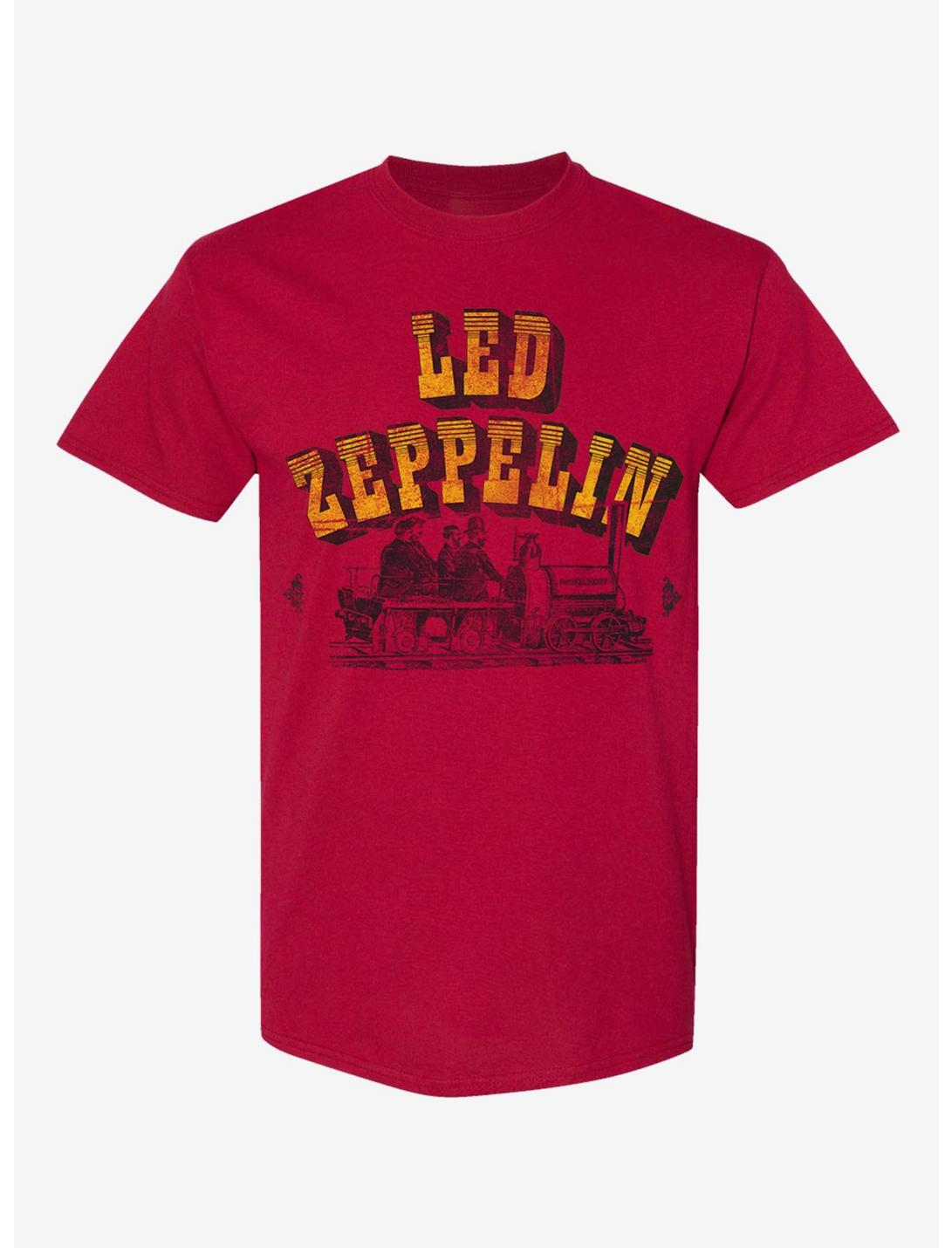 Led Zeppelin Sketched Train T-Shirt