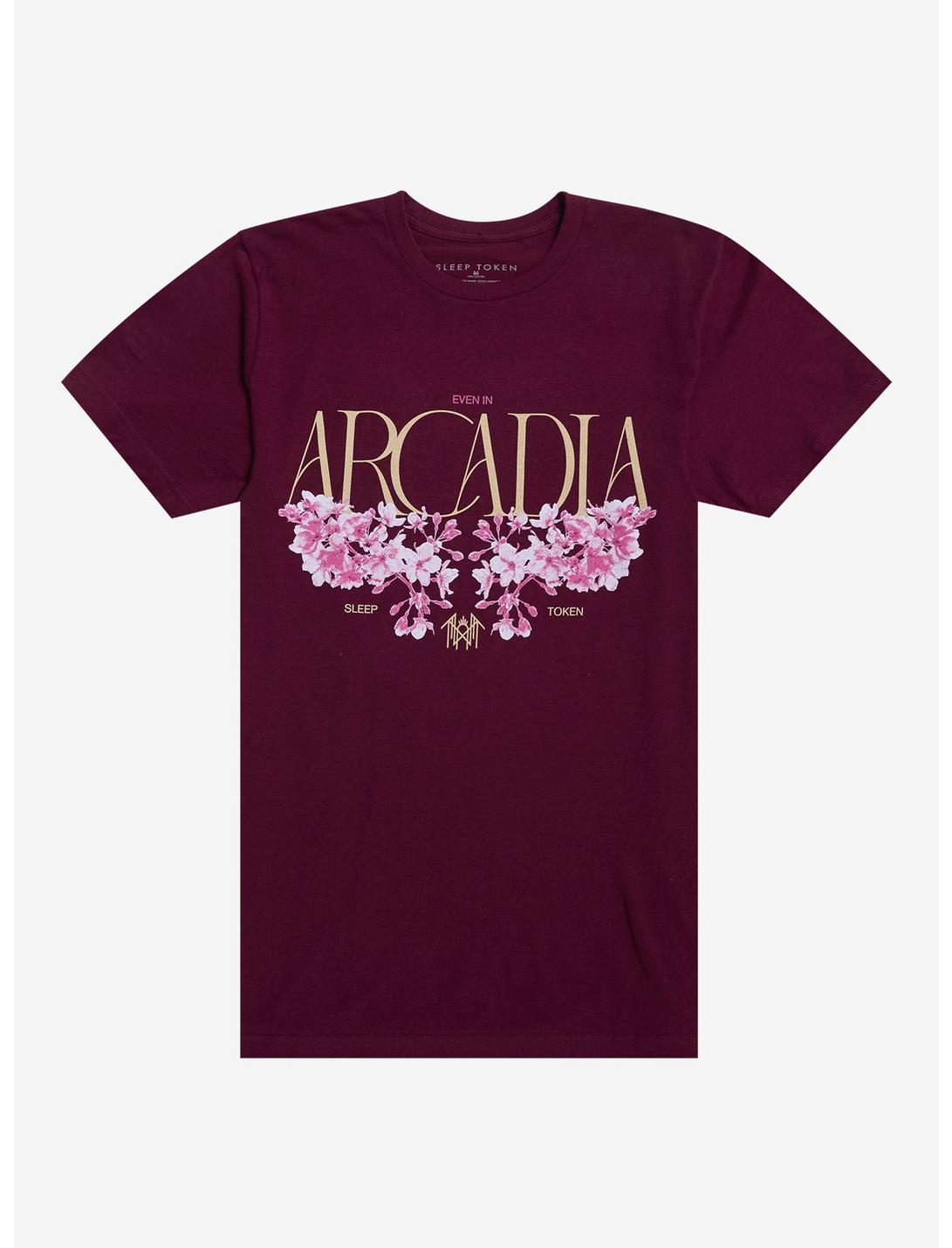 Sleep Token Even In Arcadia Flowers T-Shirt