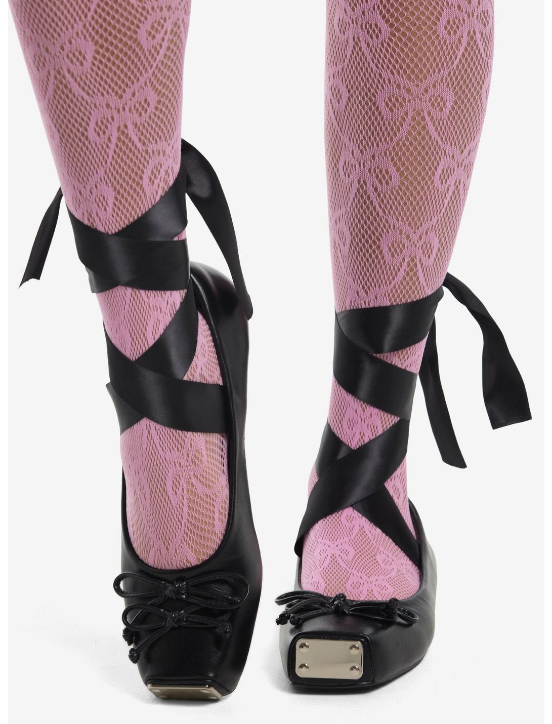 Koi Black Blithe Metal Toe Lace-Up Flats