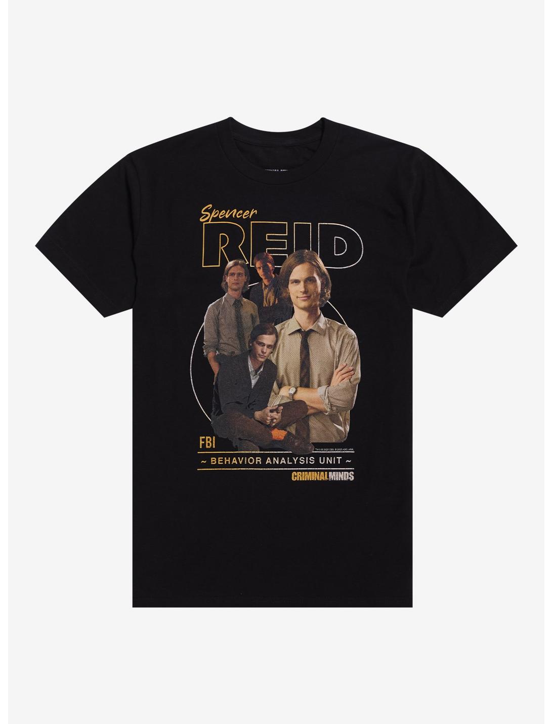 Criminal Minds Spencer Reid Behavioral Analysis Unit T-Shirt