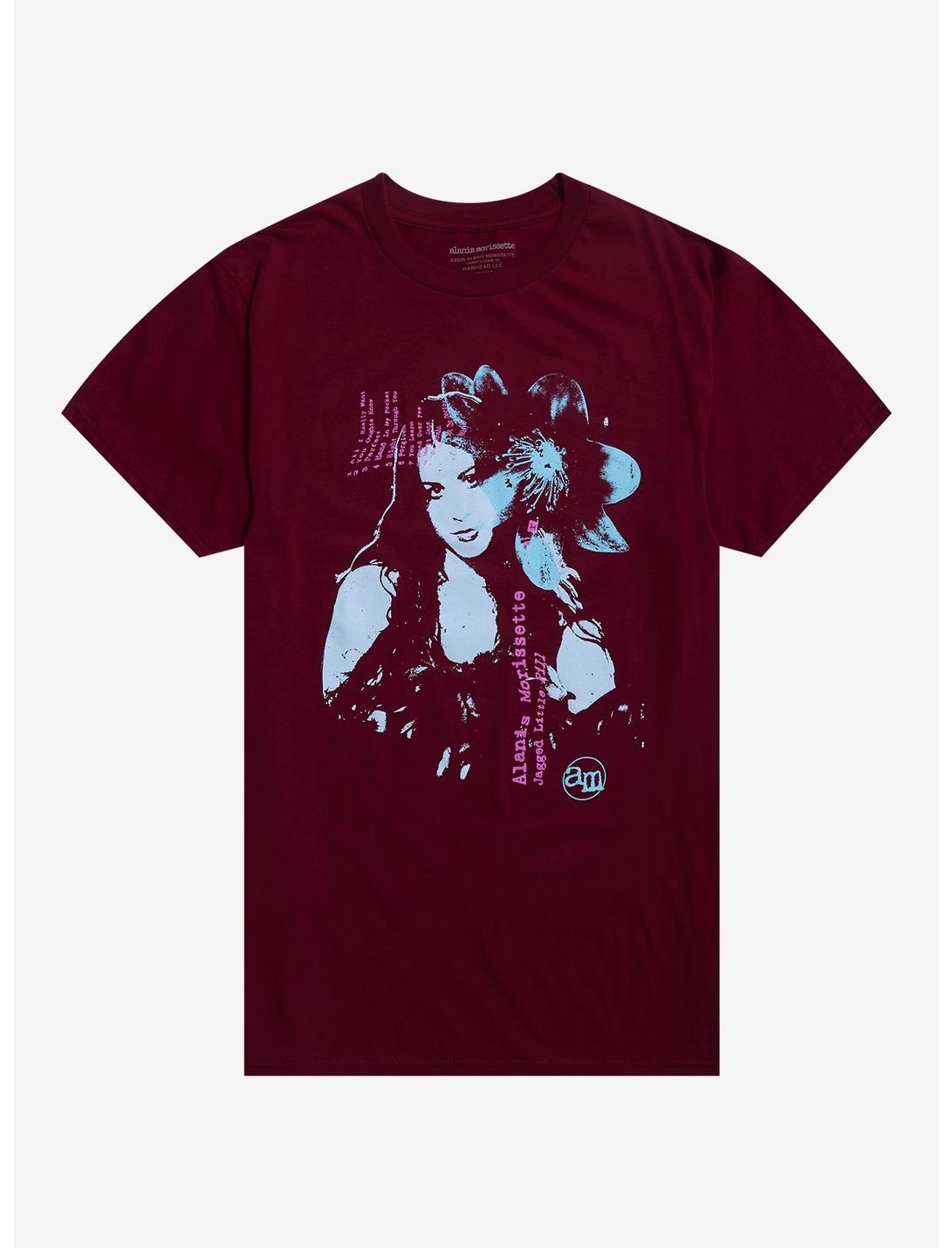 Alanis Morissette Jagged Little Pill Tracklist T-Shirt