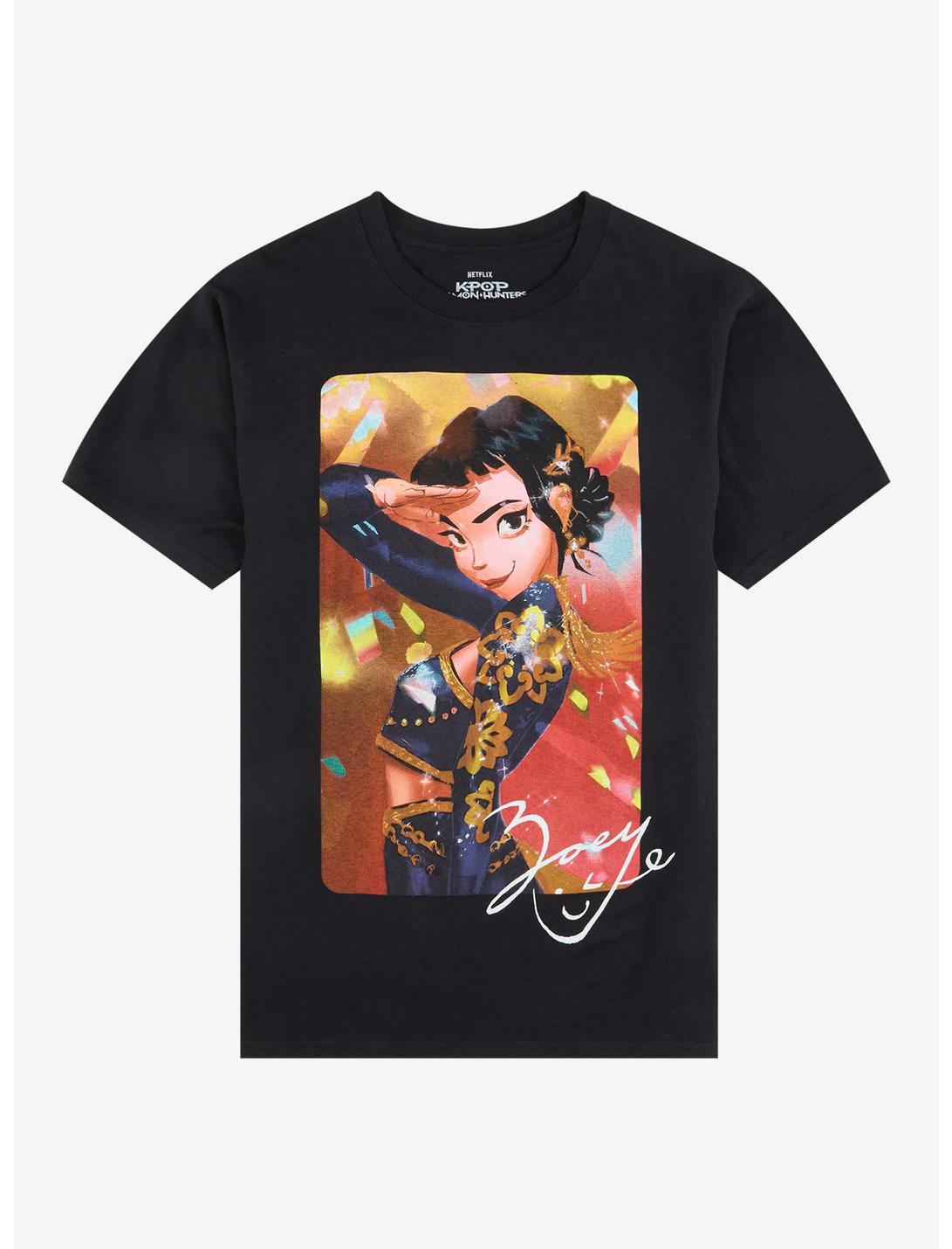 KPop Demon Hunters HUNTR/X Zoey Portrait Signature T-Shirt