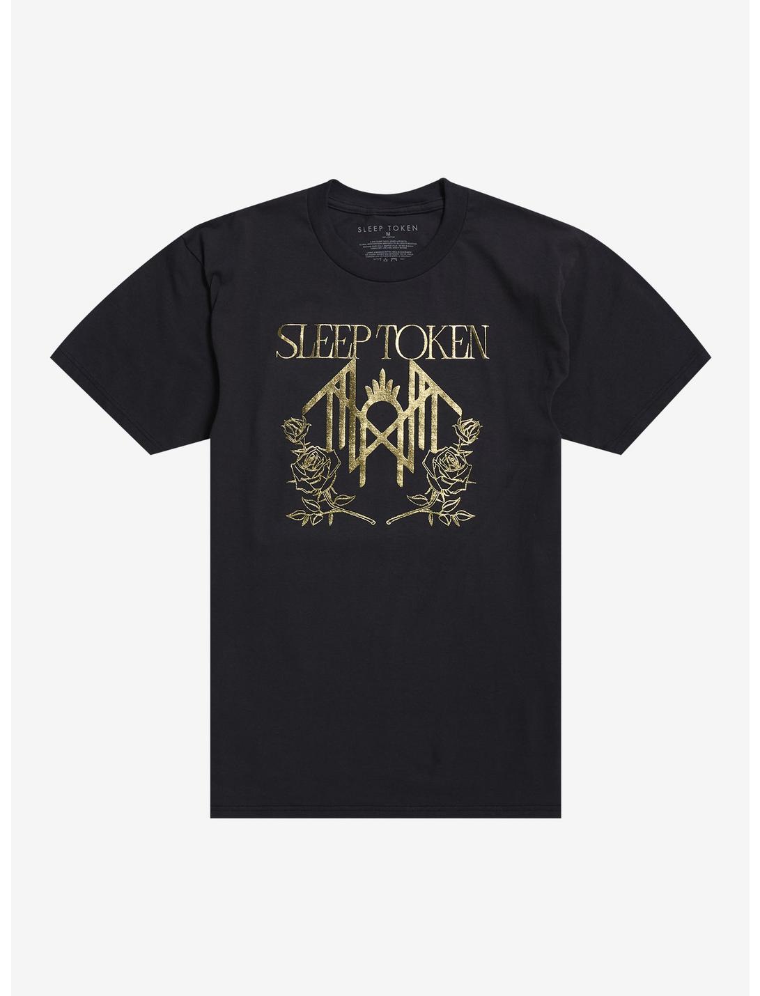 Sleep Token Gold Foil Logo T-Shirt