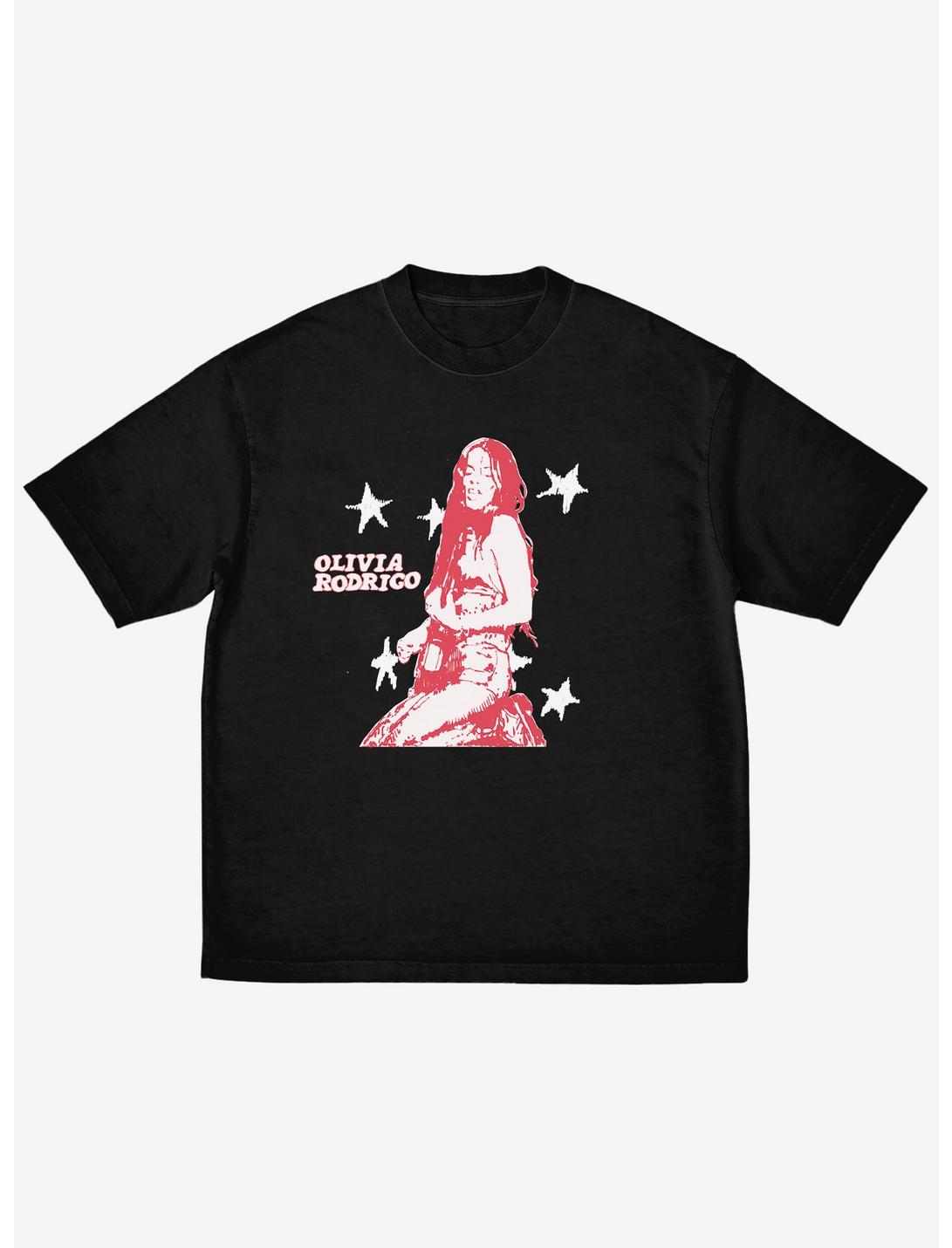 Olivia Rodrigo Red Portrait T-Shirt