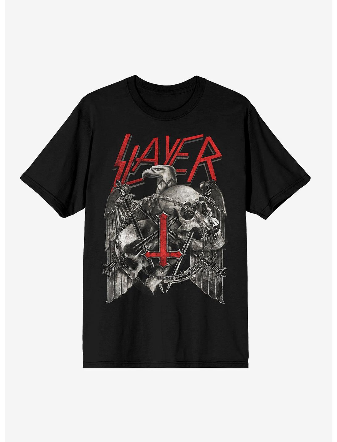 Slayer Eagle Crest & Skull T-Shirt