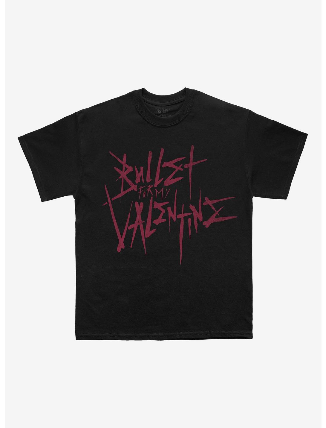 Bullet For My Valentine Floral Skull T-Shirt