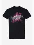 Silverstein Pink Floral Logo T-Shirt
