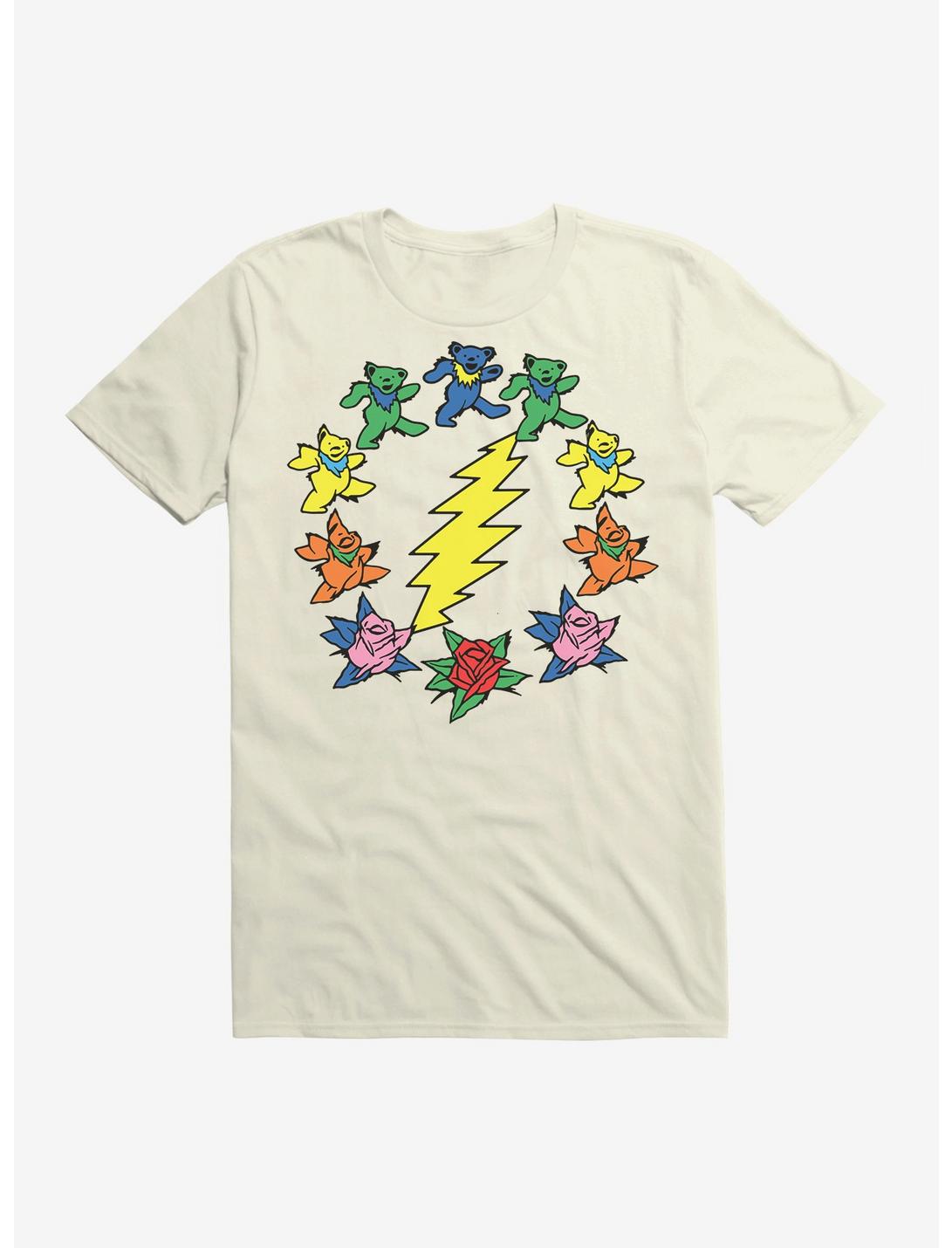 The Grateful Dead Dancing Bear Bolt Logo T-Shirt
