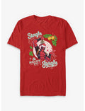 Marvel Deadpool Single & Ready To Jingle T-Shirt