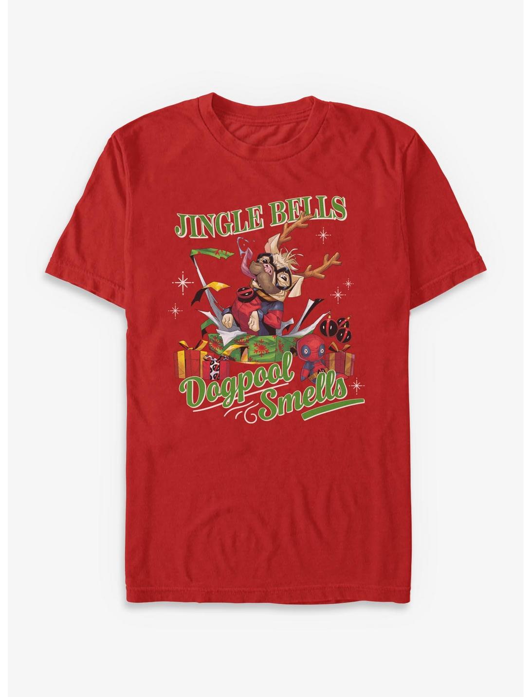 Marvel Deadpool Jingle Bells Dogpool Smells T-Shirt