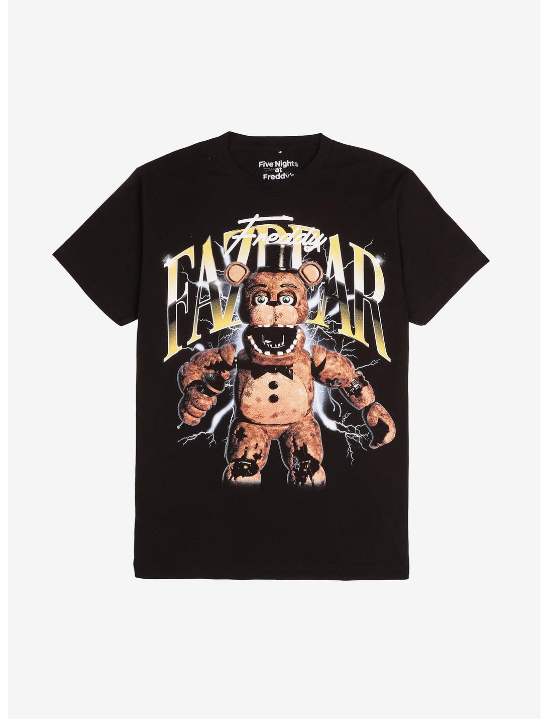 Five Nights At Freddy's Jumbo Print Lightning T-Shirt
