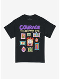 Courage The Cowardly Dog Frames T-Shirt