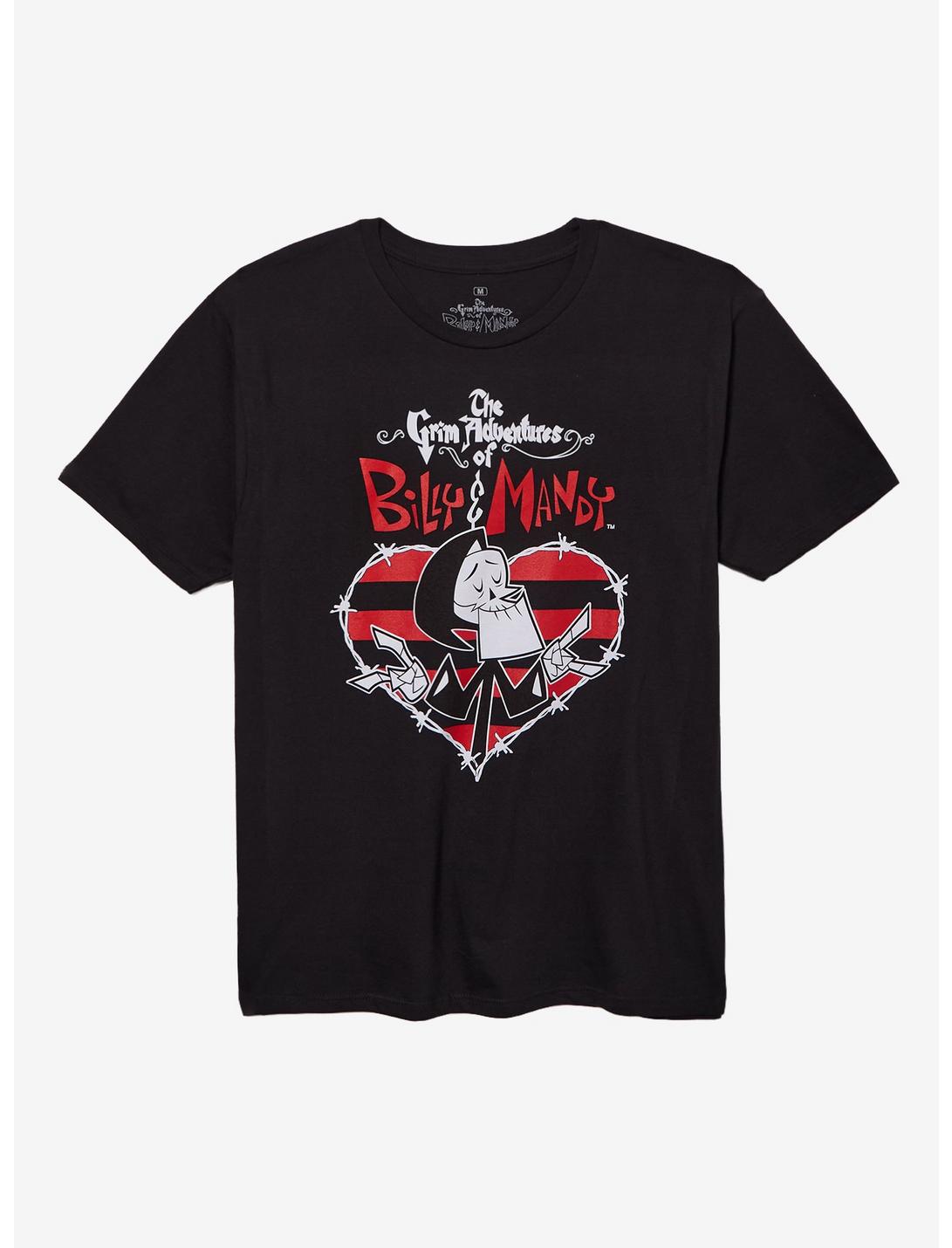 The Grim Adventures Of Billy & Mandy Grim Heart T-Shirt