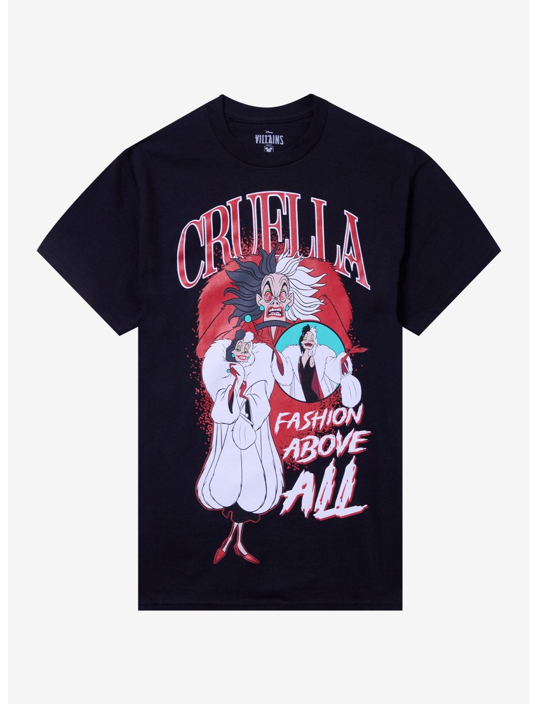 Disney 101 Dalmatians Cruella De Vil Fashion T-Shirt