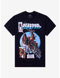 Marvel Deadpool & Spider-Man Comic Cover T-Shirt