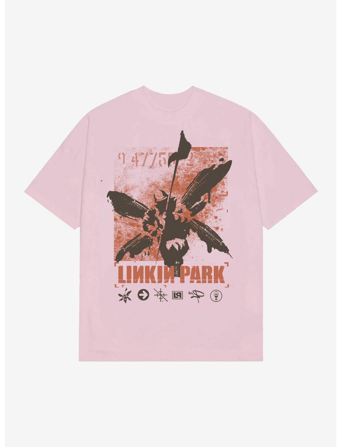 Linkin Park Hybrid Theory Pink T-Shirt