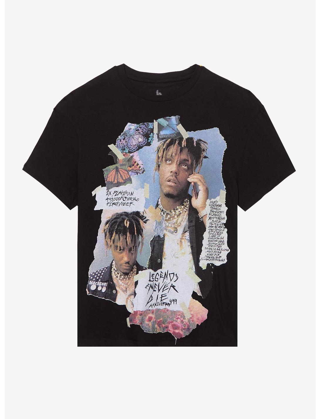 Juice WRLD Ripped Collage T-Shirt