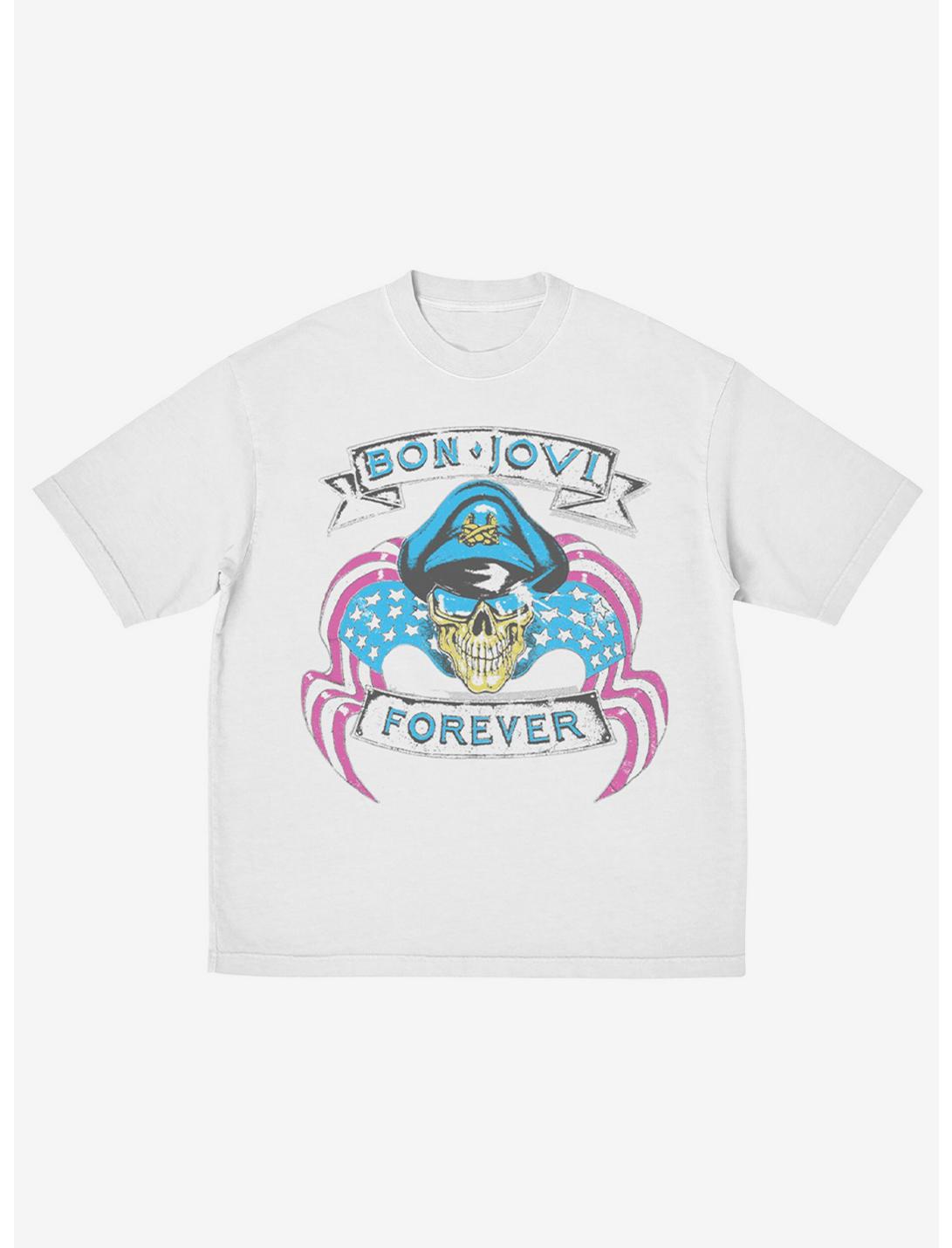 Bon Jovi Forever Skull T-Shirt