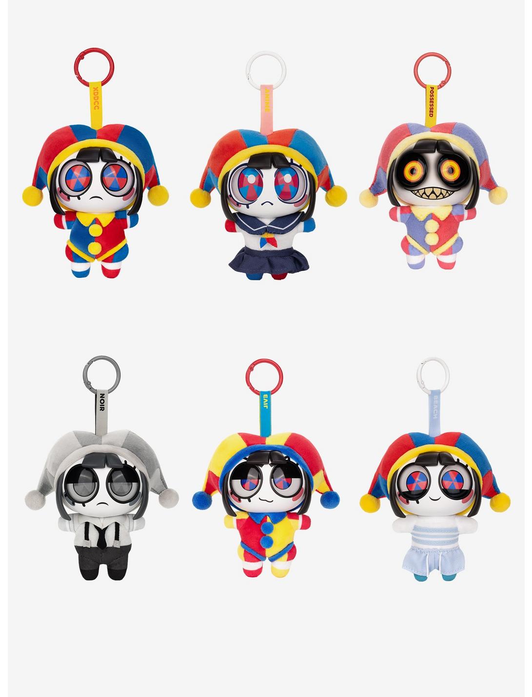 The Amazing Digital Circus Pomni Animiniz Pendantz Blind Box Plush Keychain