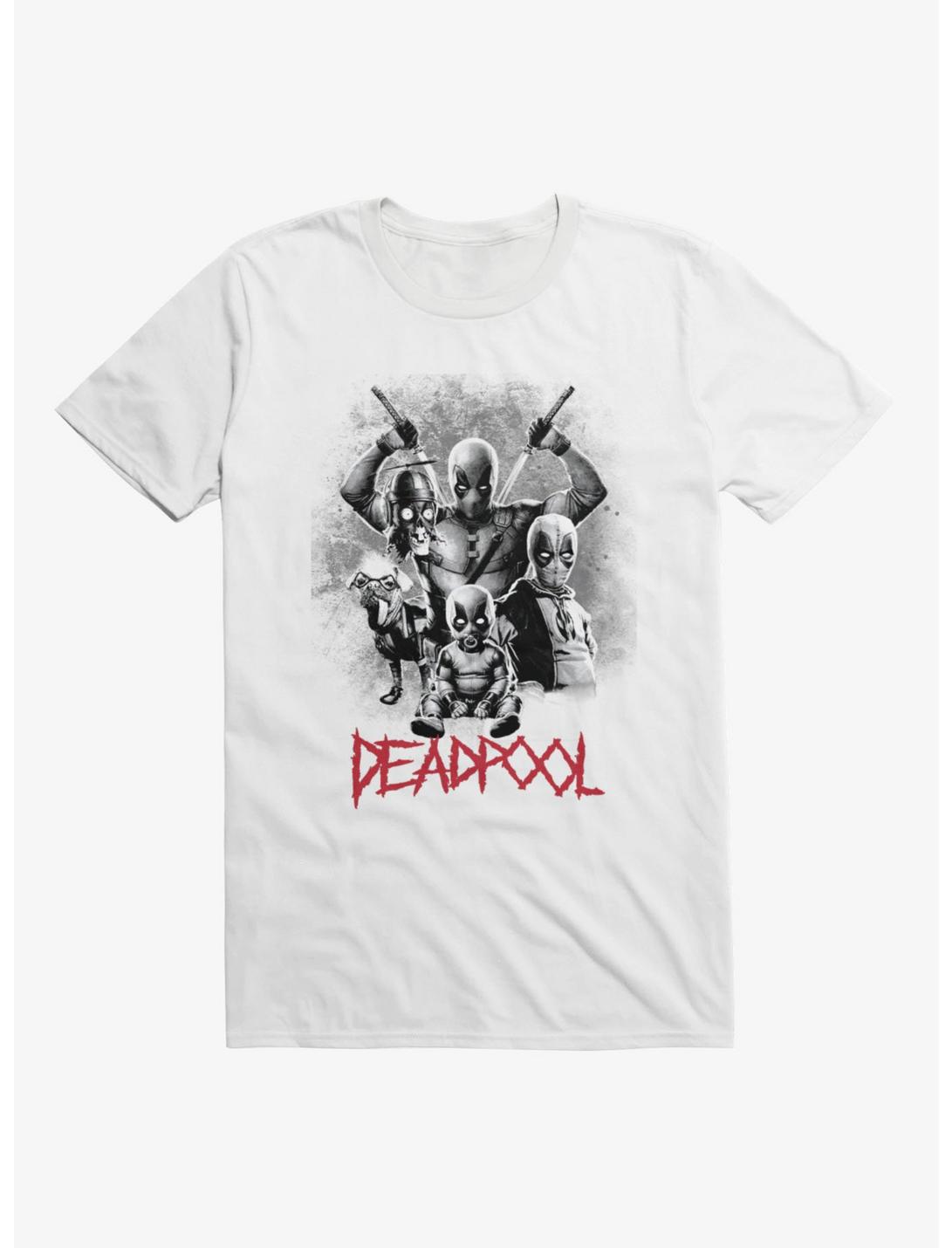 Marvel Deadpool Deadpools Collage T-Shirt Hot Topic Exclusive