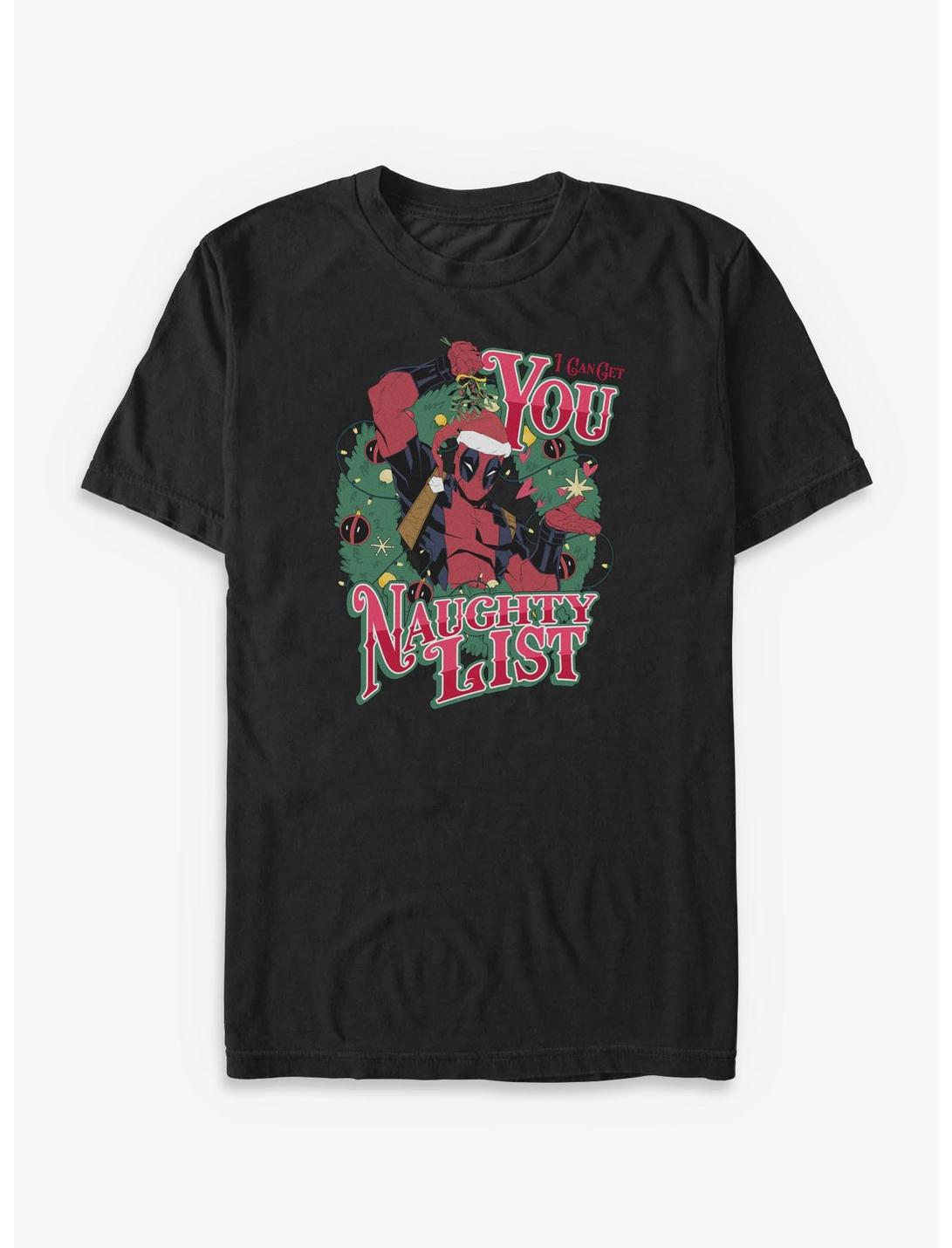 Marvel Deadpool Naughty List Time Big & Tall T-Shirt
