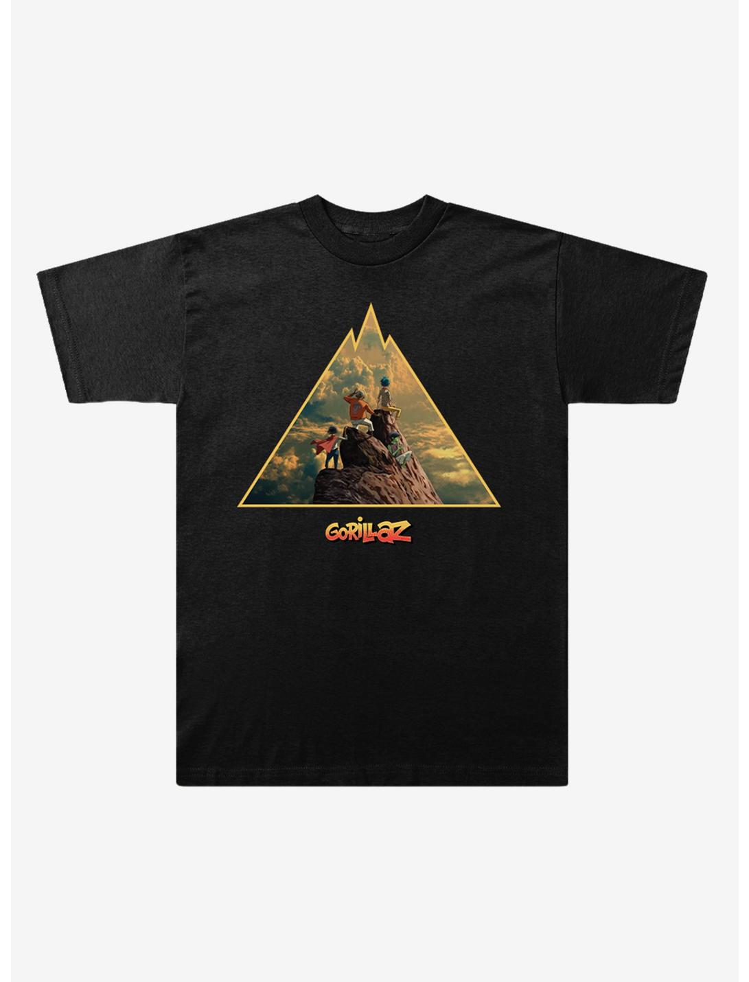 Gorillaz The Mountain Outline T-Shirt