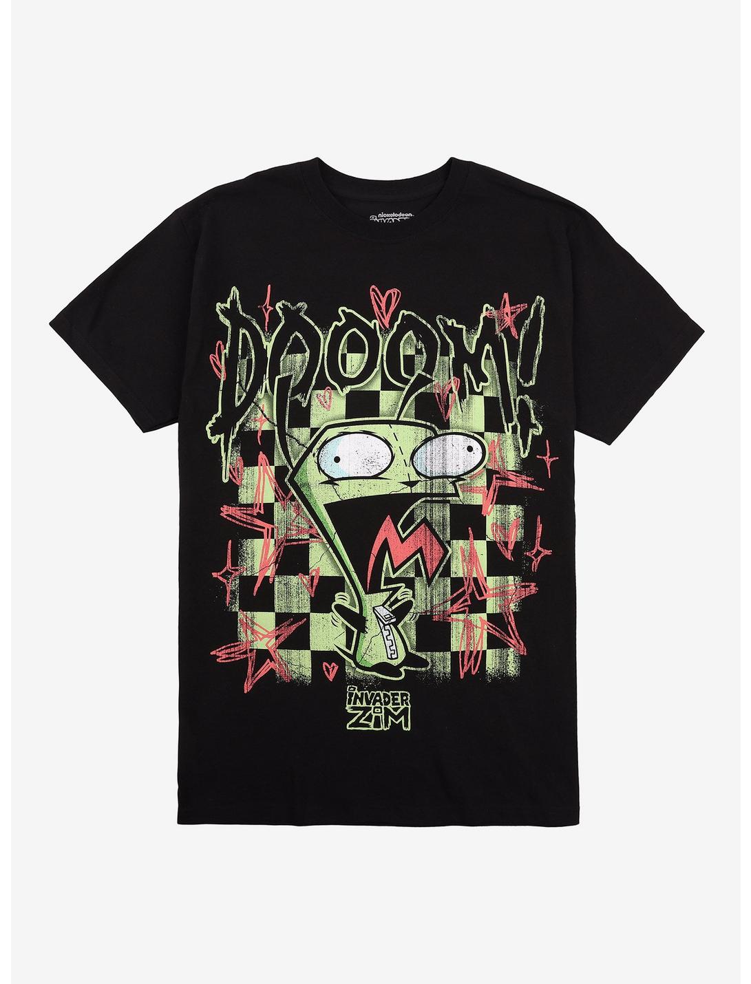Invader Zim GIR Checker T-Shirt