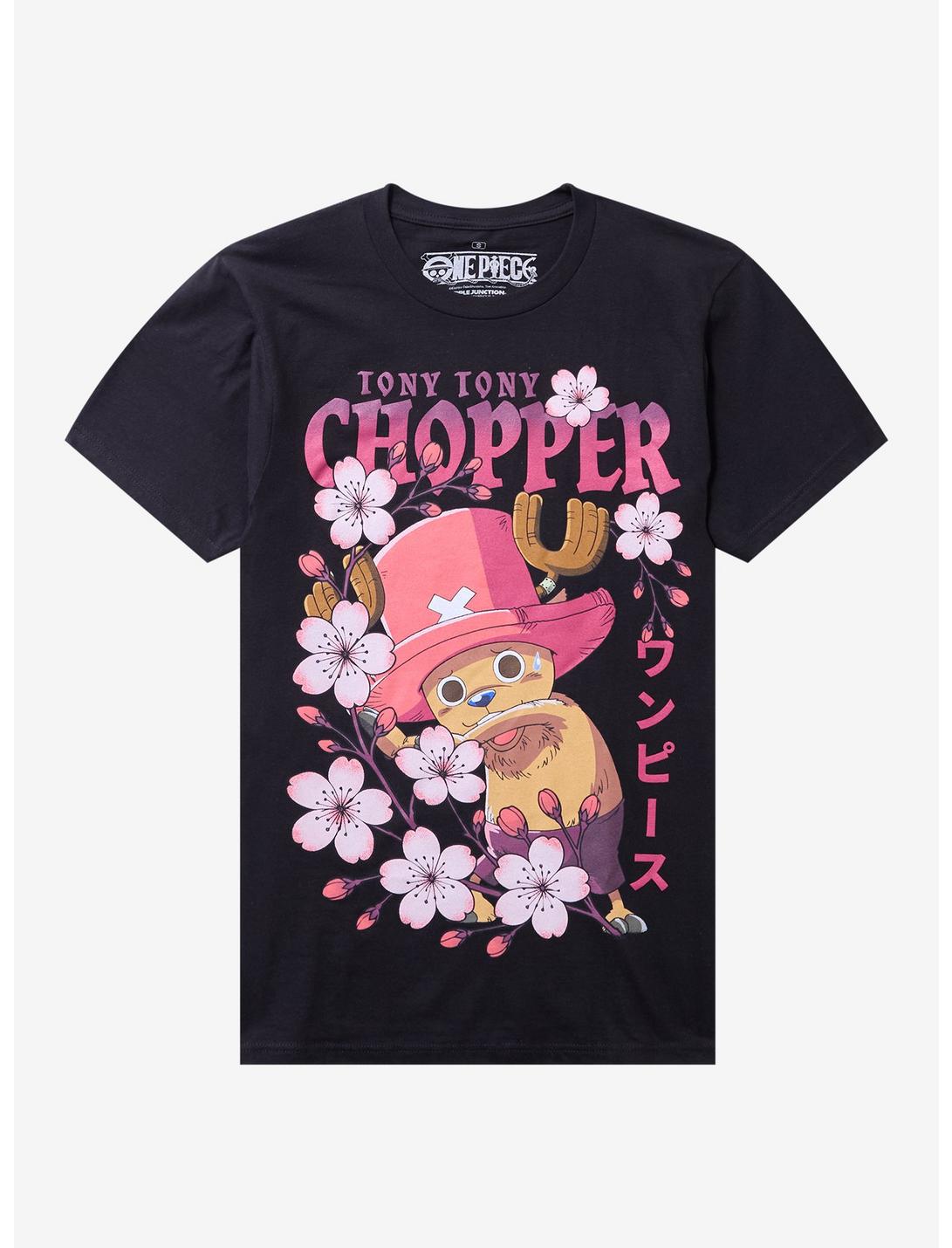 One Piece Chopper Sakura Name T-Shirt