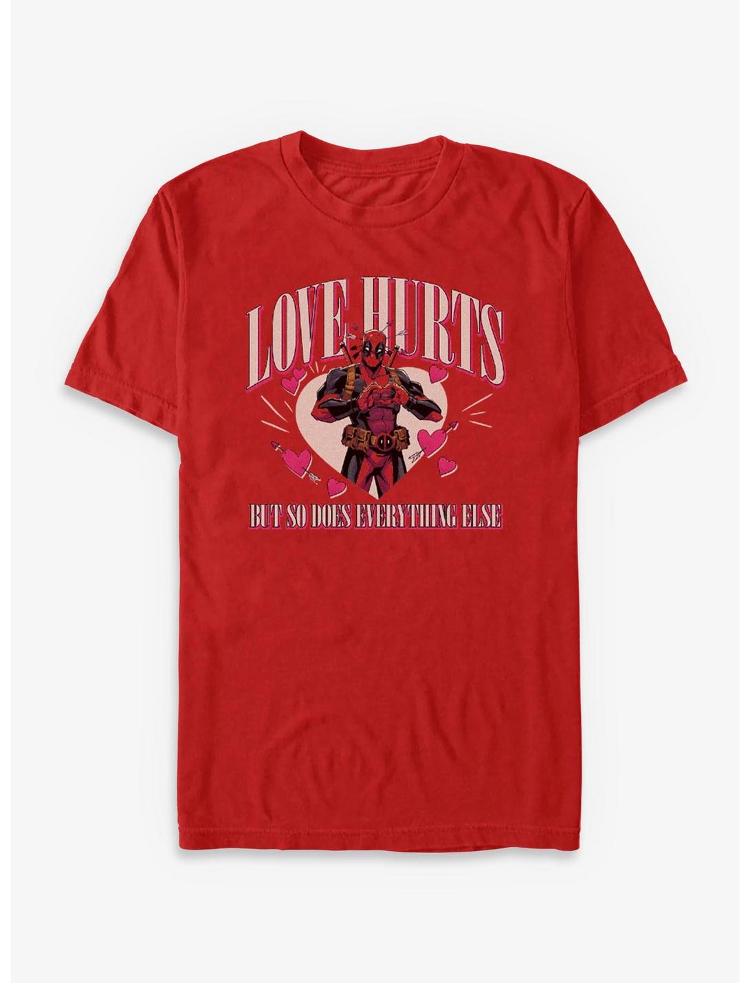 Marvel Deadpool Love Hurts T-Shirt