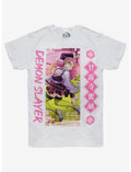 Demon Slayer: Kimetsu No Yaiba Mitsuri Panel Portrait T-Shirt