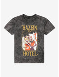 Hazbin Hotel Chaggie Gold Frame Dark Wash T-Shirt