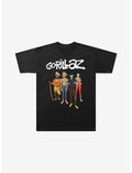 Gorillaz The Mountain Group Portrait T-Shirt