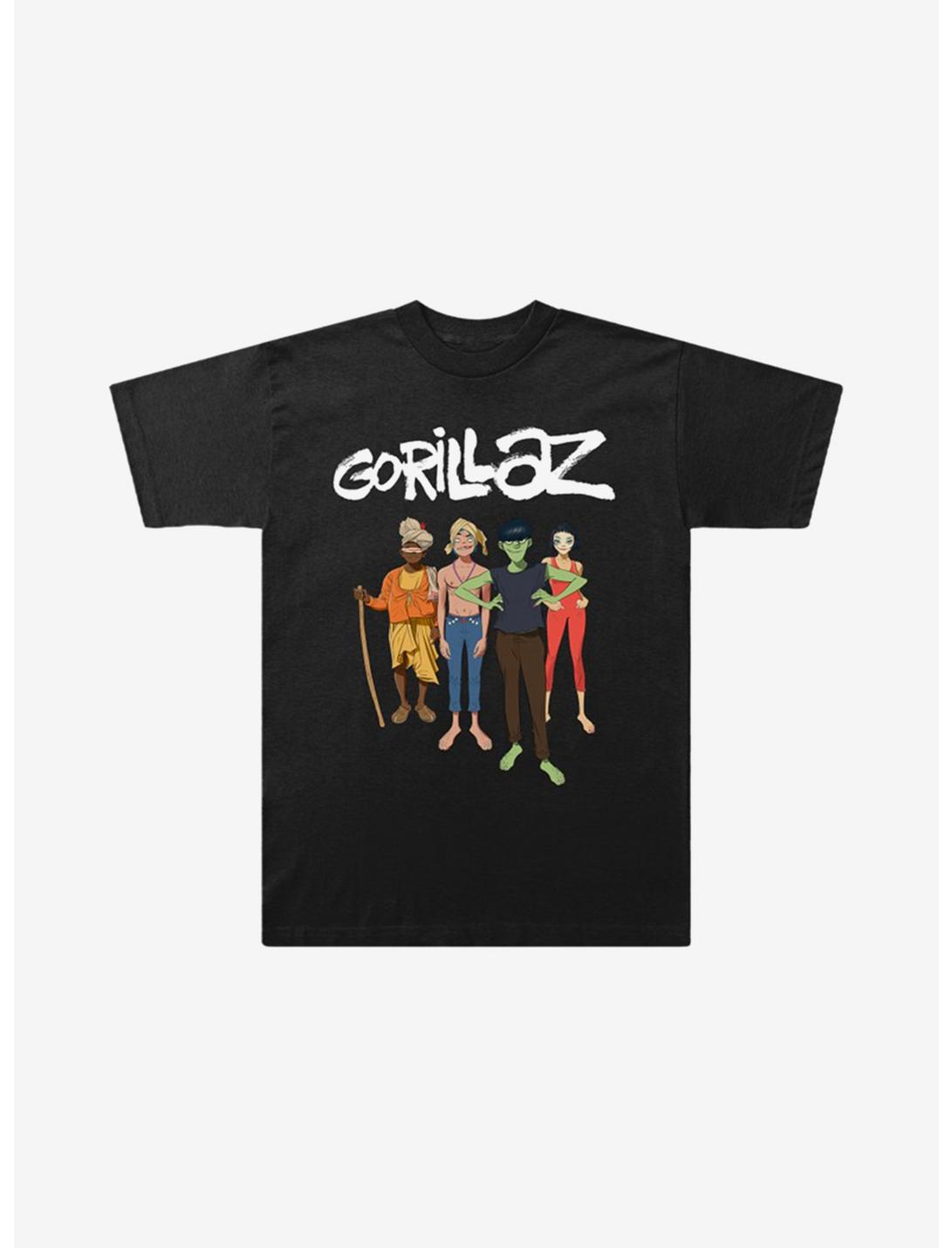 Gorillaz The Mountain Group Portrait T-Shirt