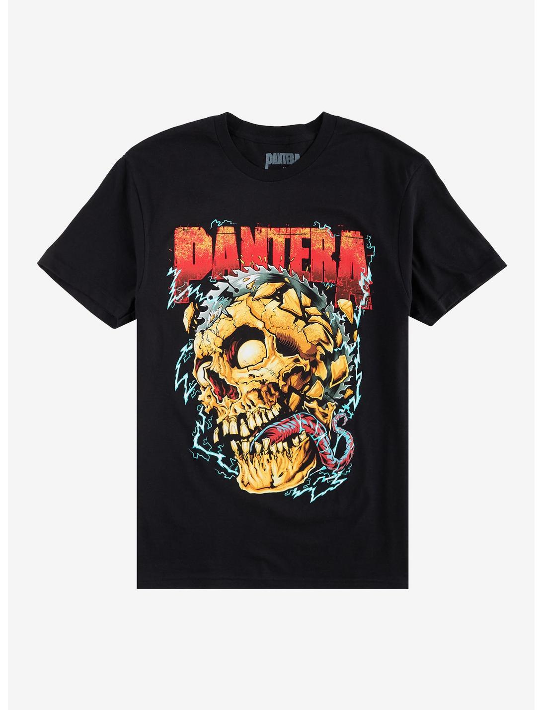 Pantera Chainsaw Skull T-Shirt