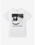 Lost In The Sauce Low Res Cat T-Shirt By Got Funny?