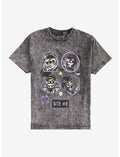 Murder Drones Group Mineral Wash T-Shirt