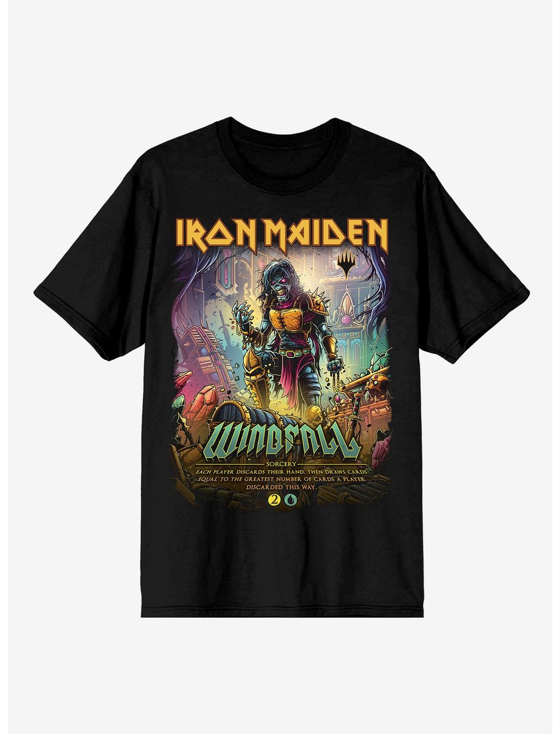 Iron Maiden X Magic: The Gathering Windfall Eddie T-Shirt Hot Topic Exclusive
