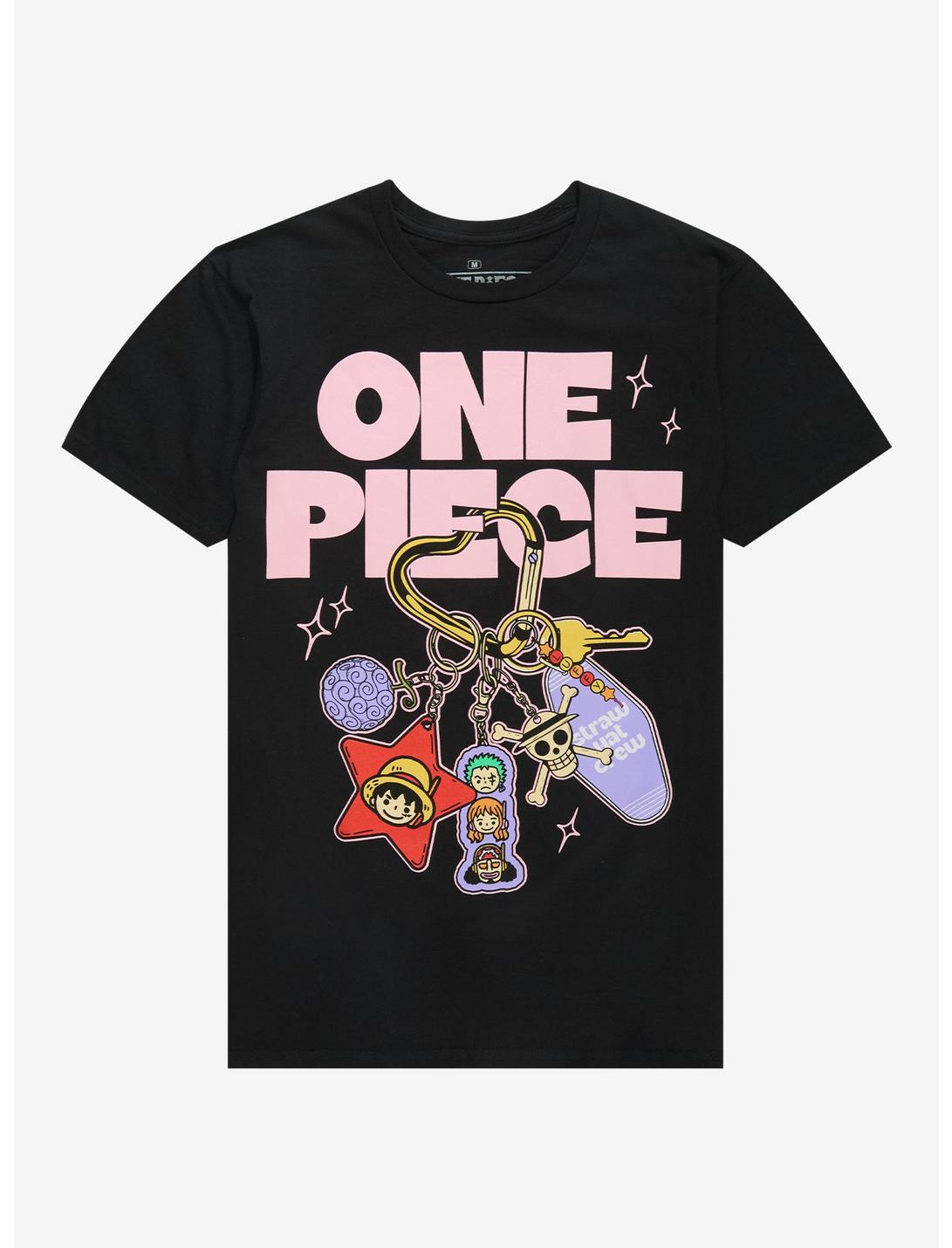 One Piece Group Trinket Charms T-Shirt