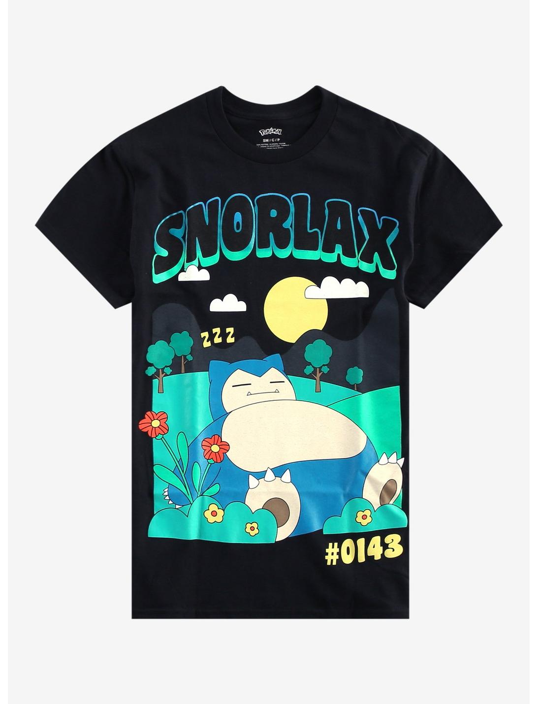 Pokemon Snorlax Sleeping T-Shirt
