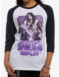 WWE Rhea Ripley Collage Raglan T-Shirt