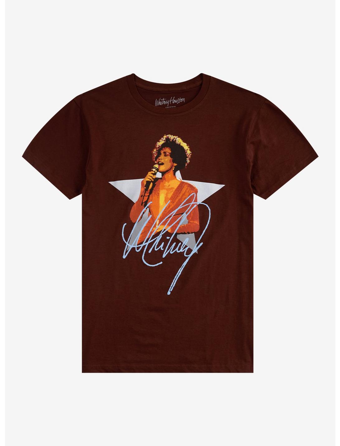 Whitney Houston Star Portrait T-Shirt