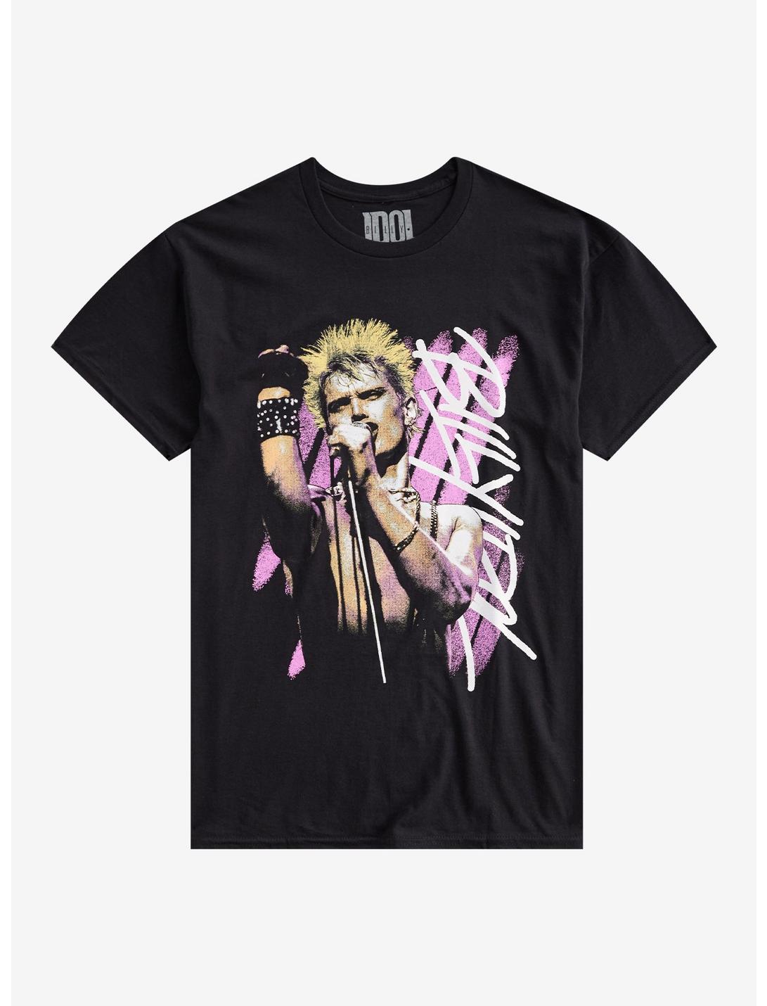 Billy Idol Mic Pose T-Shirt