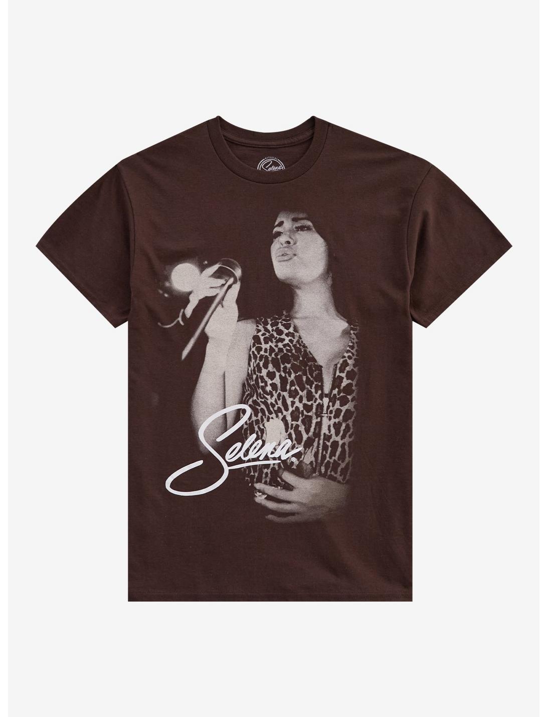 Selena Singing Portrait T-Shirt